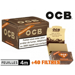 OCB - 4m Rolls Virgin + 40 Filtres