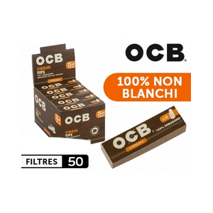 OCB Virgin tips 100% non blanchi - 100 filtres