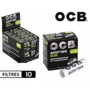 OCB Activ'Tips Slim -10 filtres