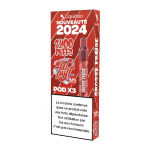 3 pods - Grosse fraise