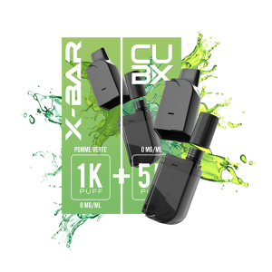 Xbar CUBX 2 Pods – Pomme verte
