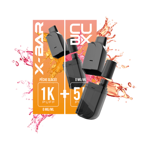 Xbar CUBX 2 Pods – Pêche glacée