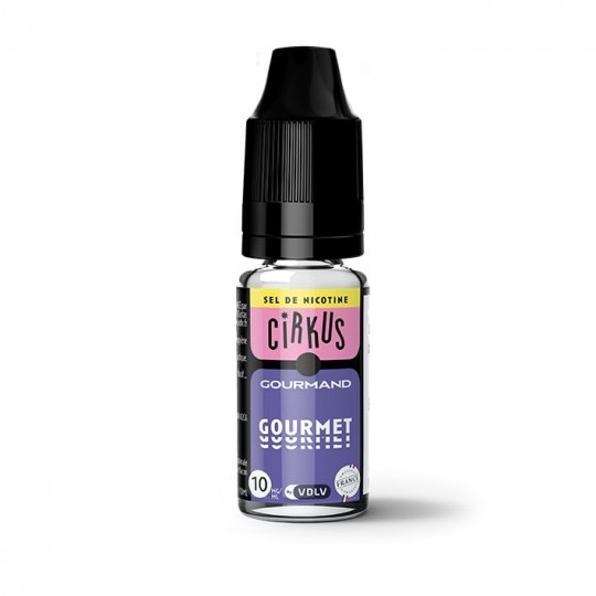 Cirkus E-liquide Gourmet aux sels de nicotine - 10 ml