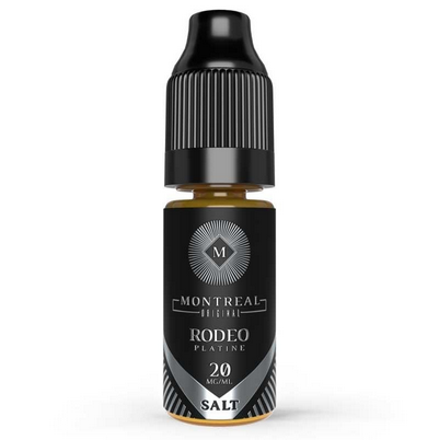 Rodeo Platine Nic Salt Montreal Original 10ml Classic blond gourmand