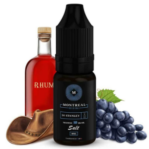 24 Stanley Nic Salt Montreal Original 10ml Classic - Raisin - Rhum