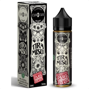 Curieux Tiramisu - 50ml - PLUS GOURMAND