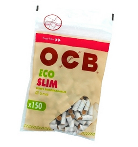 ETUI ZIP DE 150 FILTRES OCB 6MM BIODEGRADABLE