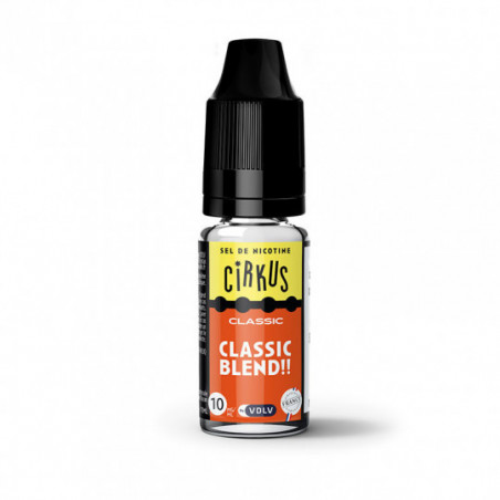 Cirkus E-liquide Classic Blend aux sels de nicotine - 10 ml