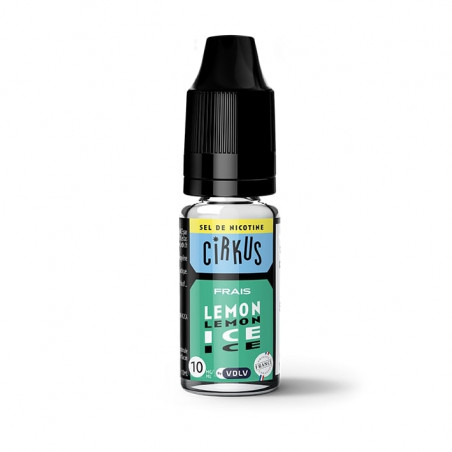 Cirkus E-liquide Lemon Ice aux sels de nicotine - 10 ml