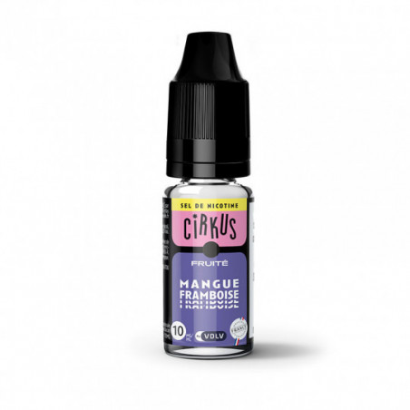 Cirkus E-liquide Mangue Framboise aux sels de nicotine - 10 ml