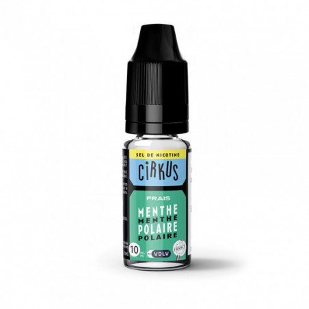 Cirkus E-liquide MENTHE POLAIRE aux sels de nicotine - 10 ml