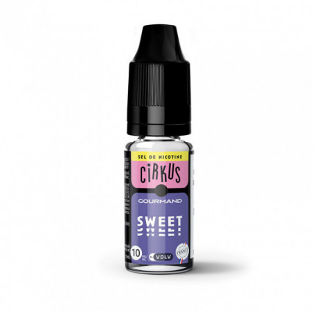 Cirkus E-liquide Sweet aux sels de nicotine - 10 ml